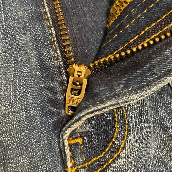 Wonderly Dark Blue Flare Jeans Women Size 6R - Picture 8 of 14